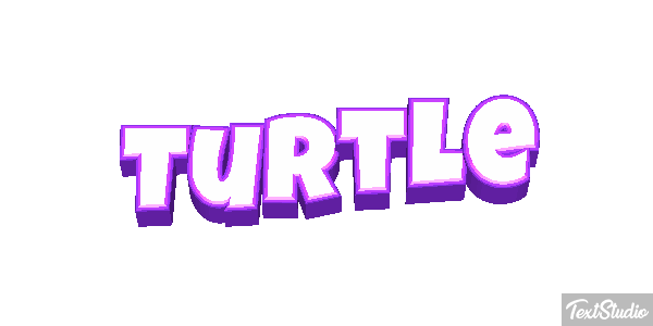 Turtle Efekt tekstowy