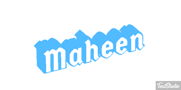 Maheen Efecto de texto