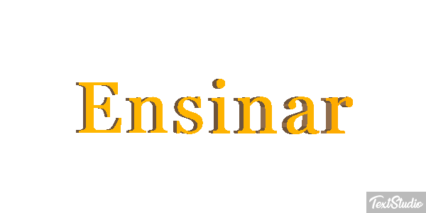 Ensinar Text effect