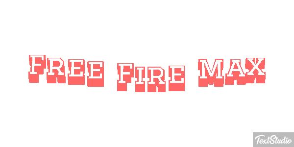 Free Fire Max Effet de texte