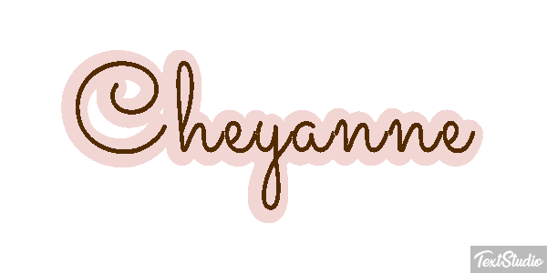 Cheyanne Effetto testo
