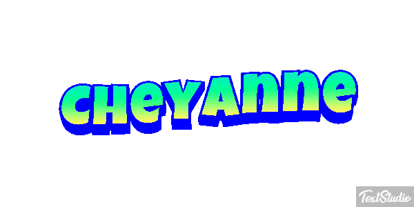 Cheyanne Effetto testo