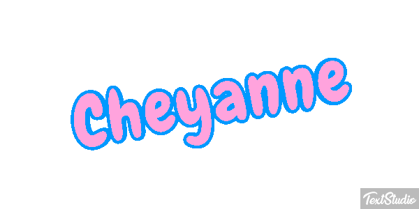 Cheyanne Effetto testo