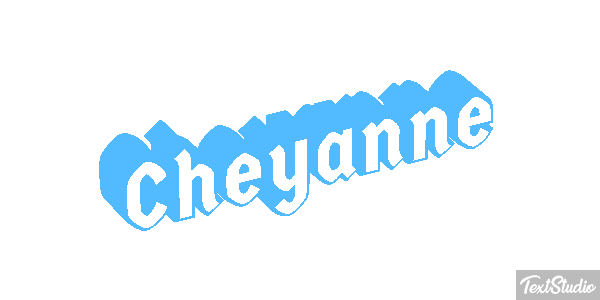 Cheyanne Effetto testo