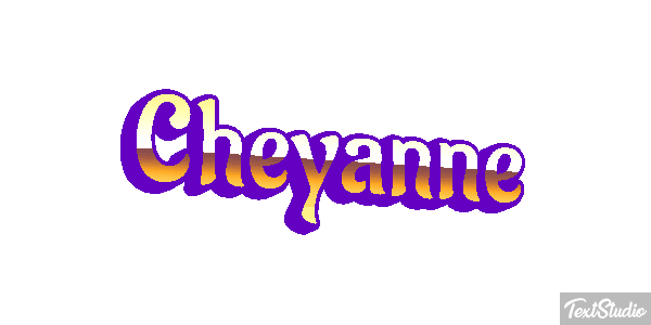 Cheyanne Effetto testo