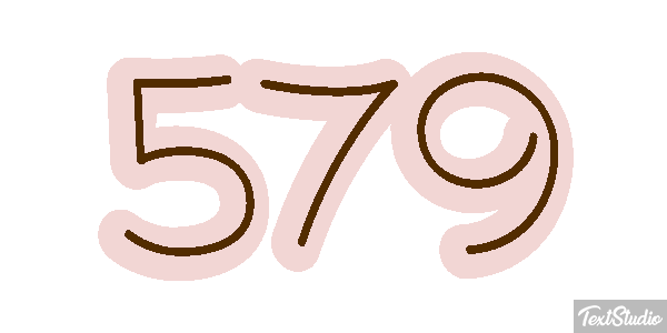 579 Effet de texte