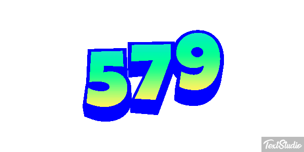 579 Effet de texte