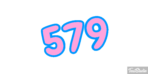 579 Effet de texte