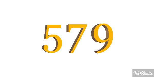 579 Effet de texte