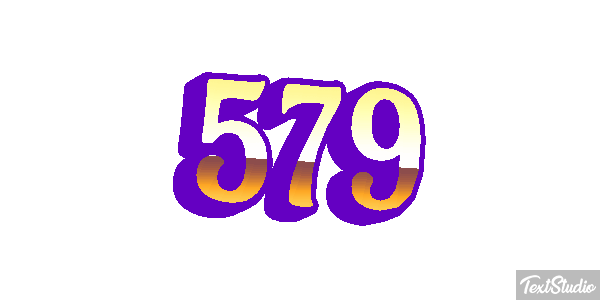 579 Effet de texte