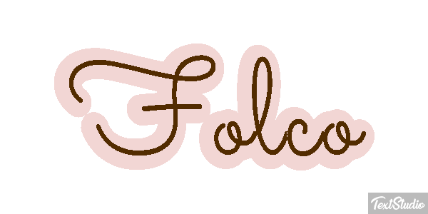 Folco Effetto testo