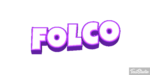 Folco Effetto testo