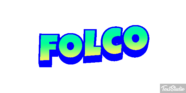 Folco Effetto testo
