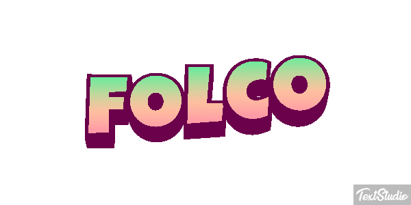 Folco Effetto testo