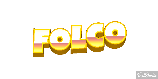 Folco Effetto testo