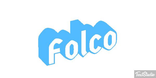 Folco Effetto testo