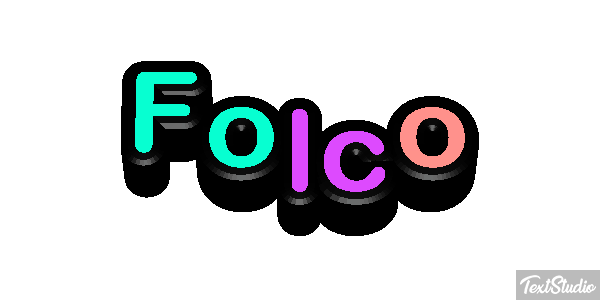 Folco Effetto testo