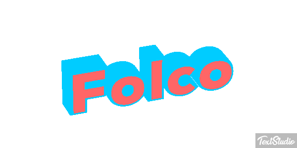 Folco Effetto testo