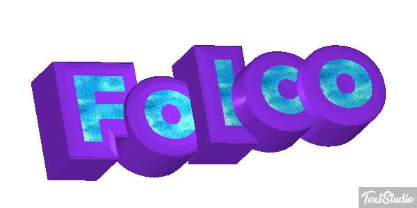 Folco Effetto testo