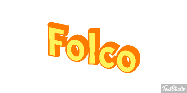 Folco Effetto testo