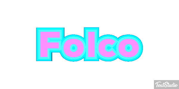 Folco Effetto testo