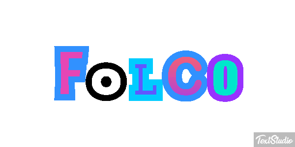 Folco Effetto testo