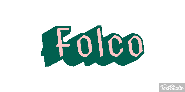Folco Effetto testo