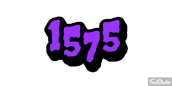 1575 Efecto de texto