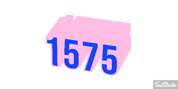 1575 Efecto de texto