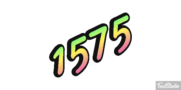 1575 Efecto de texto
