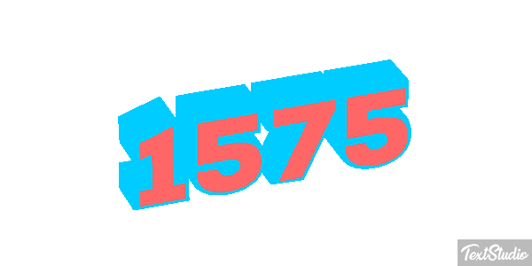 1575 Efecto de texto