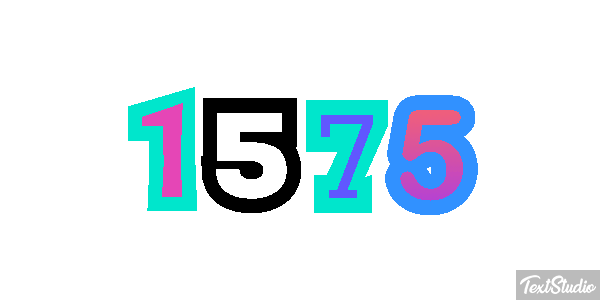1575 Efecto de texto