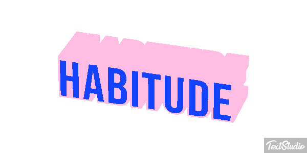 Habitude Text effect