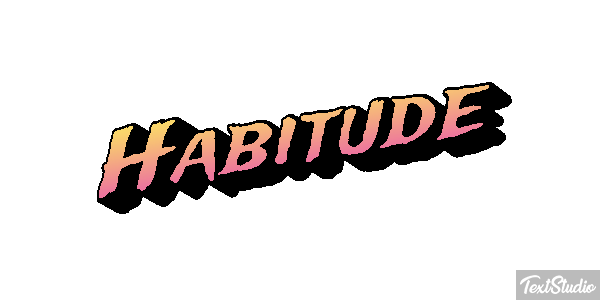 Habitude Text effect