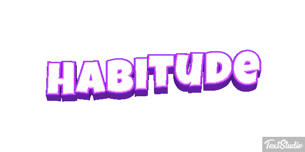Habitude Text effect