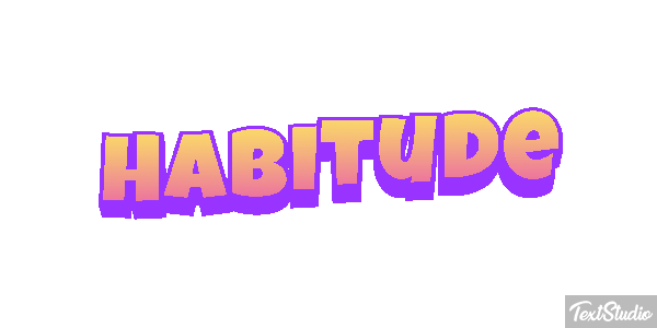 Habitude Text effect