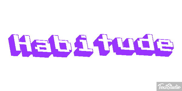Habitude Text effect