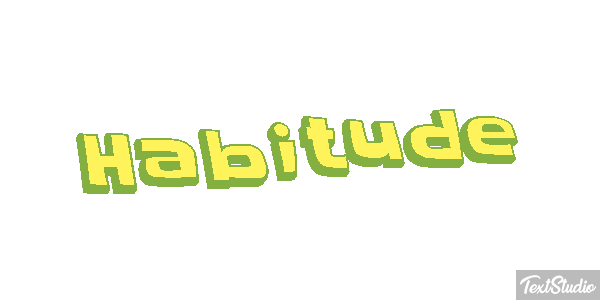 Habitude Text effect