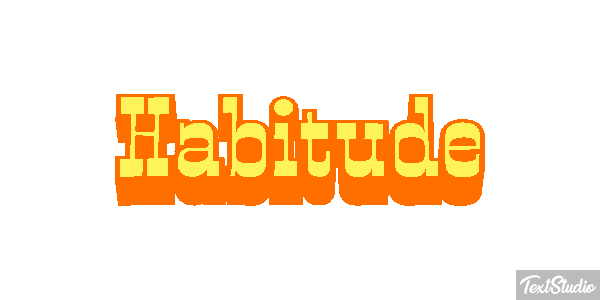 Habitude Text effect