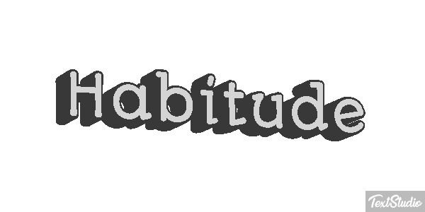 Habitude Text effect