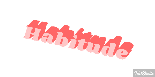 Habitude Text effect