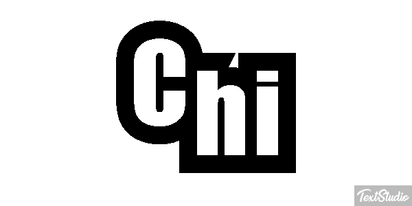 Chi Text effect