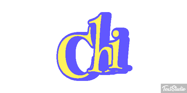 Chi Text effect