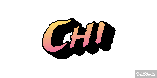 Chi Text effect