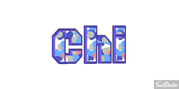 Chi Text effect