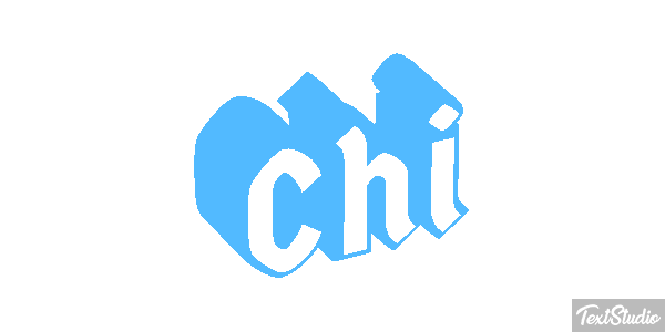 Chi Text effect