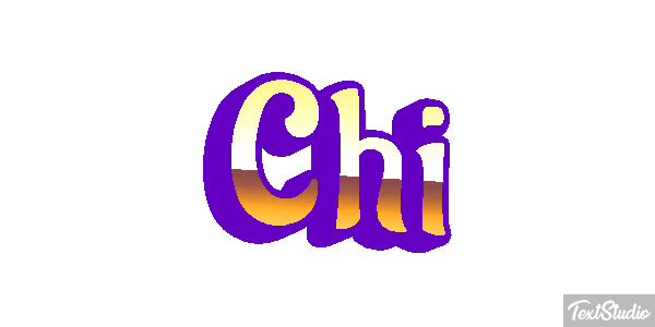 Chi Text effect