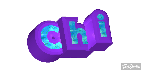 Chi Text effect