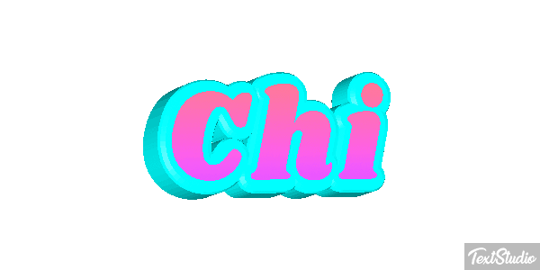 Chi Text effect