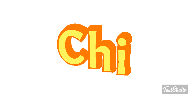 Chi Text effect
